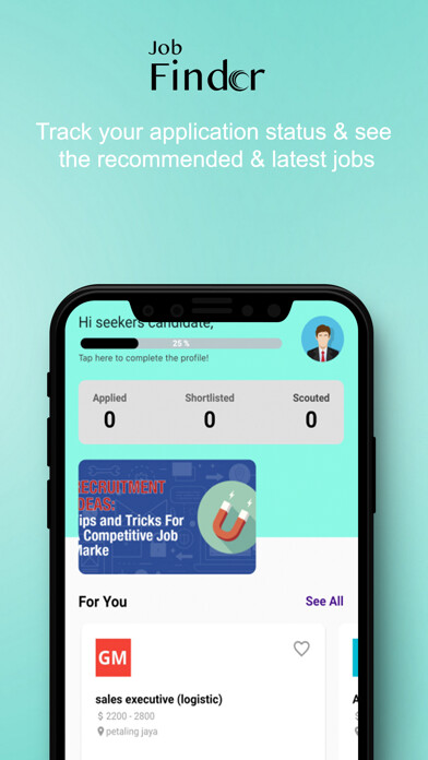 Run android online APK Seekers Job Finder from MyAndroid or emulate Seekers Job Finder using MyAndroid