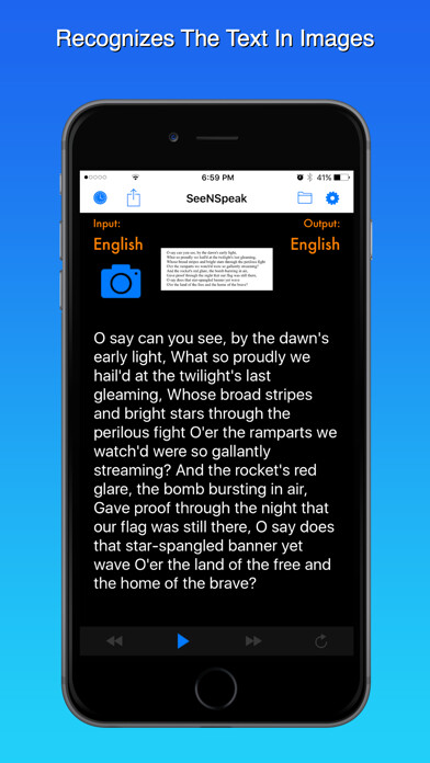 Emulate iPhone app SeeNSpeak using MyAndroid Emulate iPhone app SeeNSpeak using MyAndroid