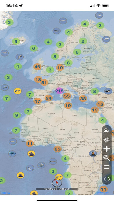 Emulate iPhone app SeeOnSea using MyAndroid
