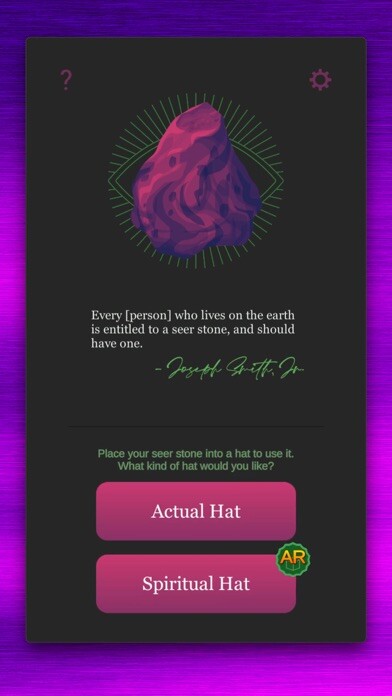 Emulate iPhone app Seer Stone - Pocket Revelator using MyAndroid Emulate iPhone app Seer Stone - Pocket Revelator using MyAndroid