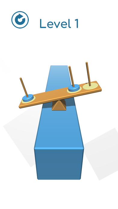 Emulate iPhone app Seesaw Balance 3D using MyAndroid