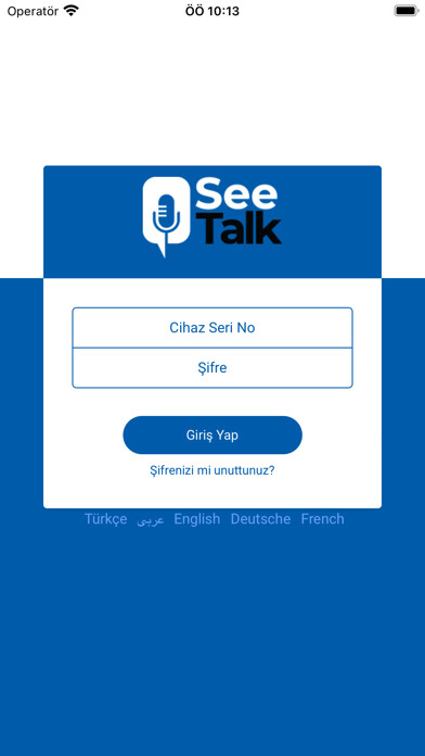 Emulate iPhone app SeeTalk Bireysel using MyAndroid Emulate iPhone app SeeTalk Bireysel using MyAndroid