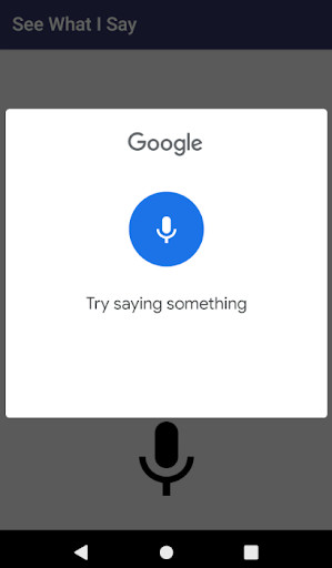 Run android online APK See What I Say from MyAndroid or emulate See What I Say using MyAndroid Run android online APK See What I Say from MyAndroid or emulate See What I Say using MyAndroid