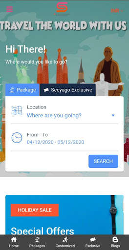 Run android online APK Seeyago Holidays from MyAndroid or emulate Seeyago Holidays using MyAndroid