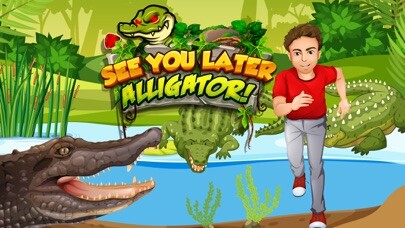 Emulate iPhone app See you later - Alligator! using MyAndroid