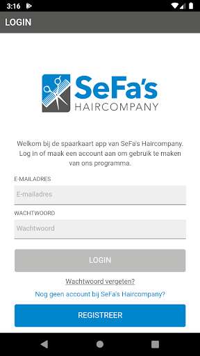 Run android online APK SeFas from MyAndroid or emulate SeFas using MyAndroid