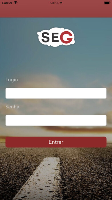 Emulate iPhone app SegRastreadoresApp using MyAndroid