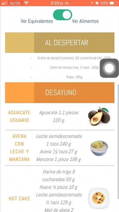 Emulate iPhone app Seguimiento NNutrimind using MyAndroid Emulate iPhone app Seguimiento NNutrimind using MyAndroid
