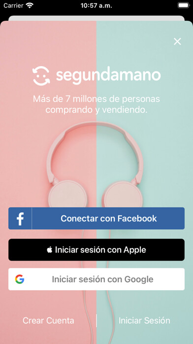 Emulate iPhone app Segundamano - Compra y Vende using MyAndroid Emulate iPhone app Segundamano - Compra y Vende using MyAndroid