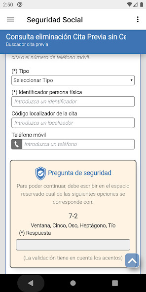 Run android online APK Seguridad social cita previa from MyAndroid or emulate Seguridad social cita previa using MyAndroid Run android online APK Seguridad social cita previa from MyAndroid or emulate Seguridad social cita previa using MyAndroid
