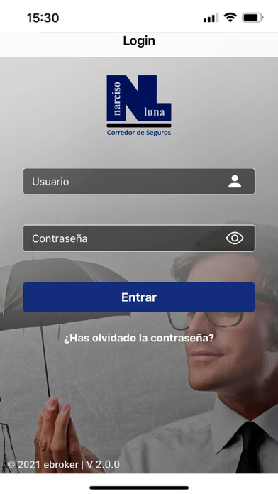 Emulate iPhone app Seguros Narciso Luna using MyAndroid Emulate iPhone app Seguros Narciso Luna using MyAndroid