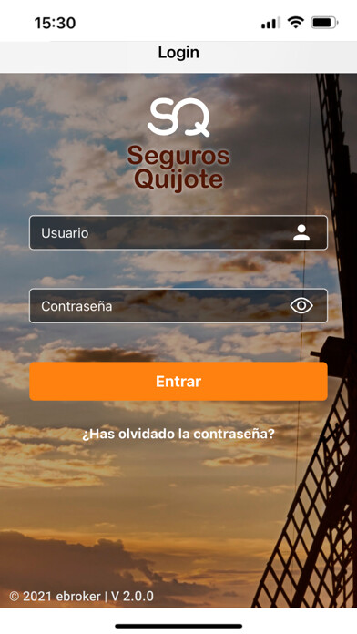 Emulate iPhone app Seguros Quijote using MyAndroid Emulate iPhone app Seguros Quijote using MyAndroid