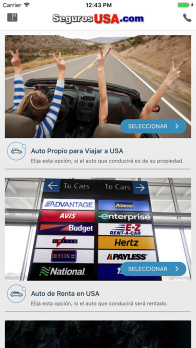 Emulate iPhone app SegurosUSA using MyAndroid Emulate iPhone app SegurosUSA using MyAndroid