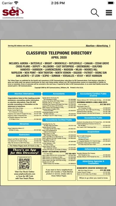 Emulate iPhone app SEI Phone Book using MyAndroid Emulate iPhone app SEI Phone Book using MyAndroid