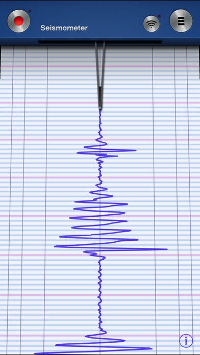 Emulate iPhone app Seismometer using MyAndroid Emulate iPhone app Seismometer using MyAndroid
