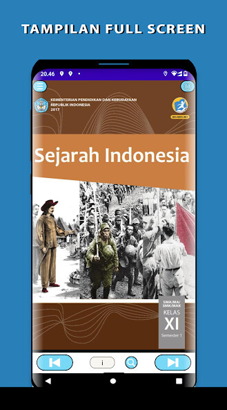 Run android online APK Sejarah Indonesia SMA Kelas 11 Kurikulum 2013 from MyAndroid or emulate Sejarah Indonesia SMA Kelas 11 Kurikulum 2013 using MyAndroid