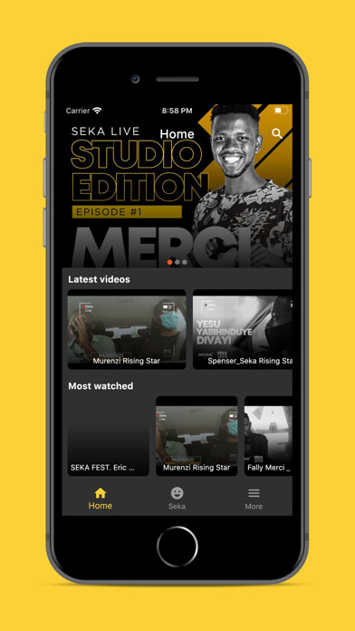 Emulate iPhone app SekaLive using MyAndroid