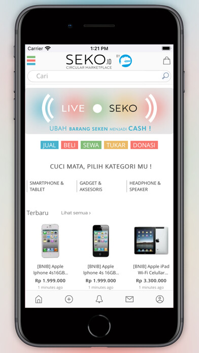 Emulate iPhone app Seko.ID using MyAndroid Emulate iPhone app Seko.ID using MyAndroid