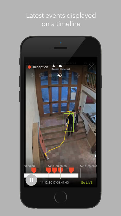 Emulate iPhone app Sekur Video using MyAndroid