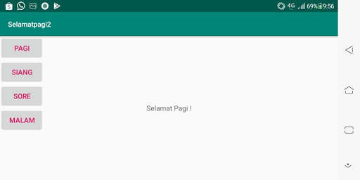 Run android online APK Selamat Pagi Siang ! from MyAndroid or emulate Selamat Pagi Siang ! using MyAndroid