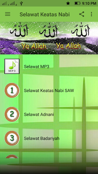 Run android online APK Selawat Keatas Nabi from MyAndroid or emulate Selawat Keatas Nabi using MyAndroid