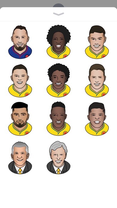 Emulate iPhone app Selección Colombia Stickers using MyAndroid Emulate iPhone app Selección Colombia Stickers using MyAndroid