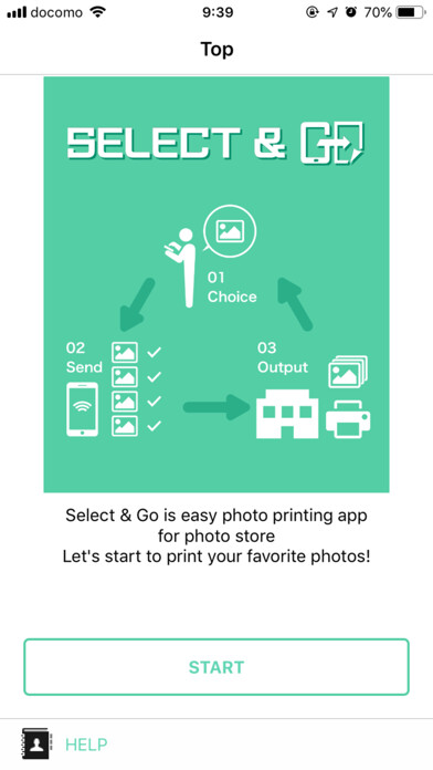 Emulate iPhone app Select & Go using MyAndroid