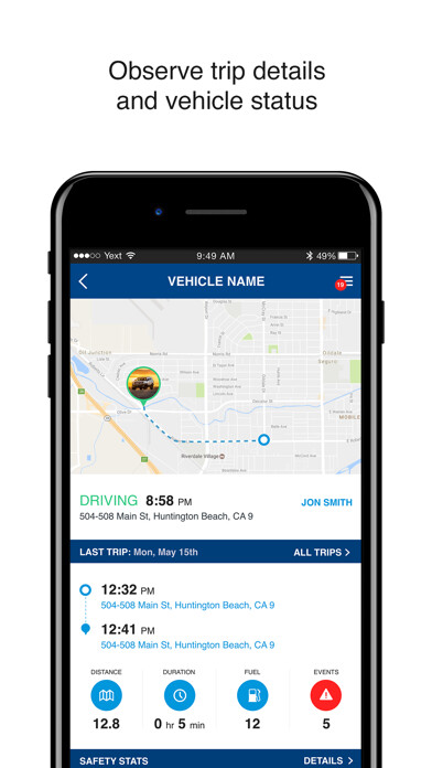 Emulate iPhone app Selective Drive using MyAndroid