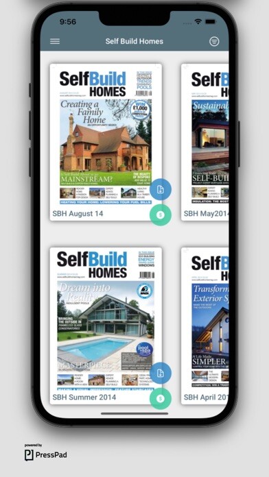 Emulate iPhone app Self Build Homes Magazine using MyAndroid Emulate iPhone app Self Build Homes Magazine using MyAndroid