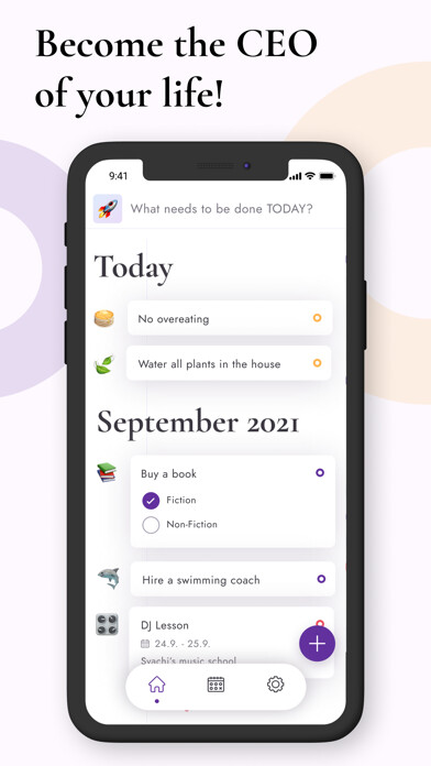 Emulate iPhone app Self-CEO: Goal & Habit Tracker using MyAndroid Emulate iPhone app Self-CEO: Goal & Habit Tracker using MyAndroid