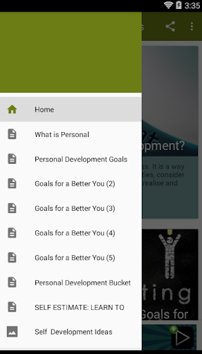 Run android online APK Self-Development Goals from MyAndroid or emulate Self-Development Goals using MyAndroid
