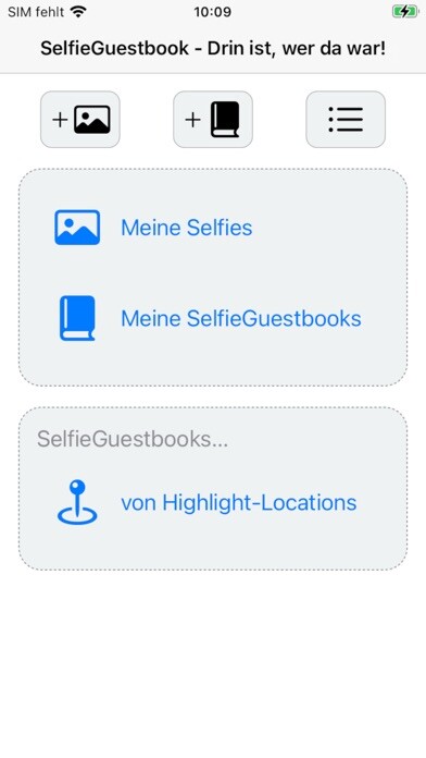 Emulate iPhone app SelfieGuestbook using MyAndroid