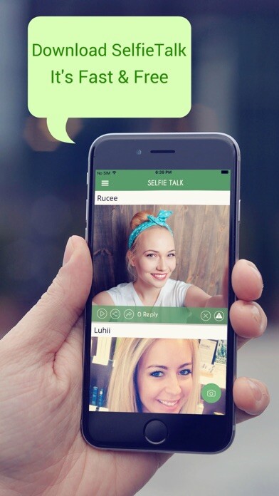 Emulate iPhone app Selfie-Talk using MyAndroid