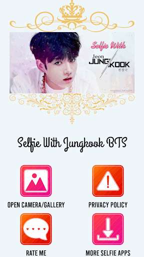Run android online APK Selfie With Jungkook BTS from MyAndroid or emulate Selfie With Jungkook BTS using MyAndroid