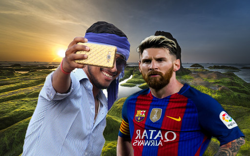 Emulate Android APK Selfie With Lionel Messi
