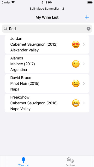 Emulate iPhone app Self-Made Sommelier using MyAndroid Emulate iPhone app Self-Made Sommelier using MyAndroid
