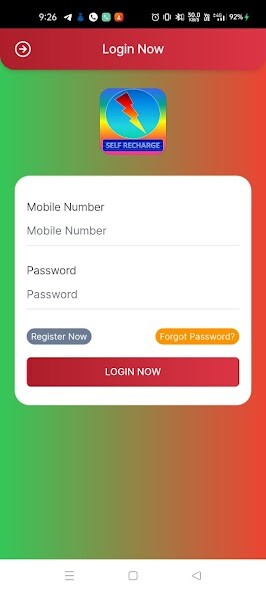 Run android online APK SelfRecharge from MyAndroid or emulate SelfRecharge using MyAndroid