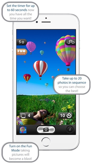 Emulate iPhone app Self Timer using MyAndroid Emulate iPhone app Self Timer using MyAndroid