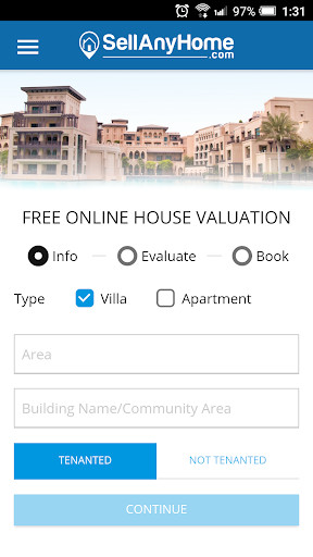 Run android online APK SellAnyHome.com from MyAndroid or emulate SellAnyHome.com using MyAndroid