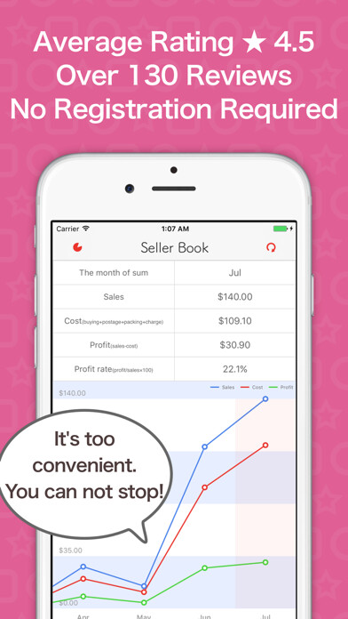 Emulate iPhone app Seller Book using MyAndroid