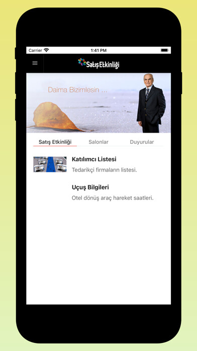 Emulate iPhone app Selçuk Ecza Satış Etkinliği using MyAndroid