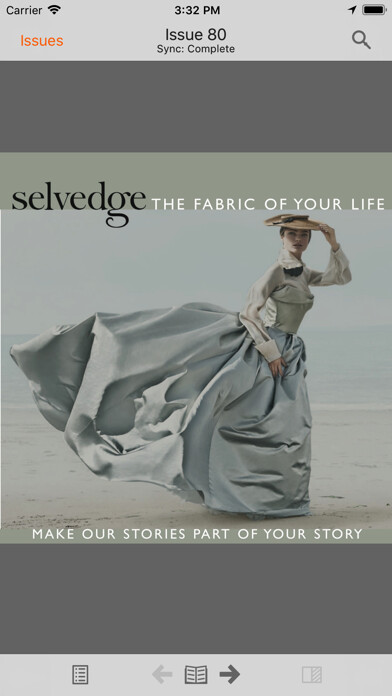 Emulate iPhone app Selvedge using MyAndroid