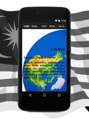 Emulate Android APK Semak e-Saman