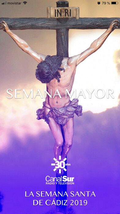 Emulate iPhone app Semana Mayor Cádiz 2019 using MyAndroid Emulate iPhone app Semana Mayor Cádiz 2019 using MyAndroid