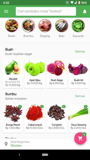 Run android online APK Sembako Deli: Sahabat Belanja Dimanapun from MyAndroid or emulate Sembako Deli: Sahabat Belanja Dimanapun using MyAndroid