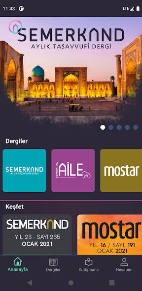 Run android online APK Semerkand Magazine App from MyAndroid or emulate Semerkand Magazine App using MyAndroid