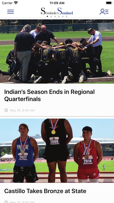 Emulate iPhone app Seminole Sentinel using MyAndroid Emulate iPhone app Seminole Sentinel using MyAndroid