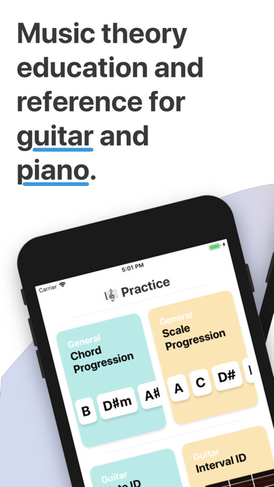 Emulate iPhone app Semitone - Music Education using MyAndroid