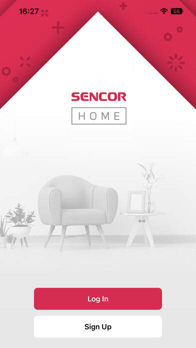 Emulate iPhone app Sencor HOME using MyAndroid
