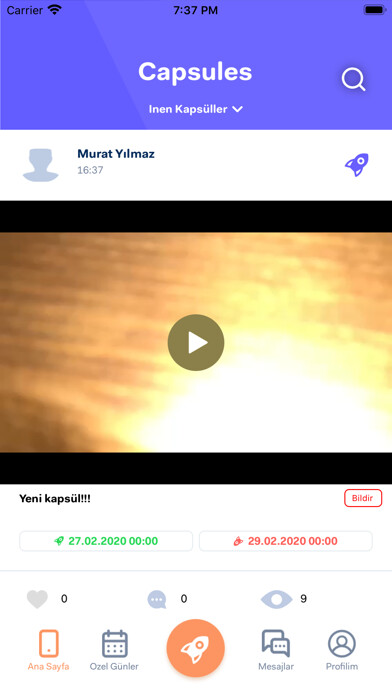 Emulate iPhone app SendCapsule using MyAndroid Emulate iPhone app SendCapsule using MyAndroid